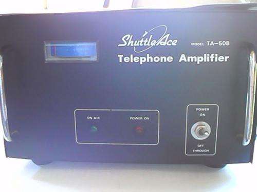 SHUTTLE MODEL ACE TA-50B 220v SIGNAL AMPLIFIER WITH ANT AND TX AERIAL POINTS W1227