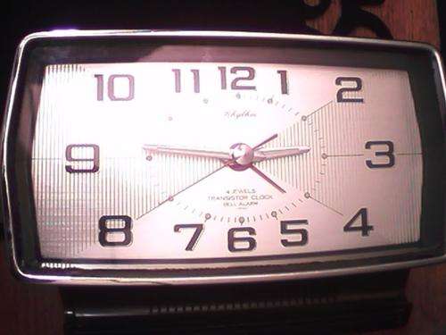 Vintage Rhythm Clock/Alarm Clock Working