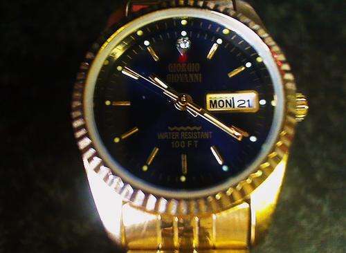 STUNNING VINTAGE GOLD PLATED LADIES GIORGIO GIOVANNI WRIST WATCH