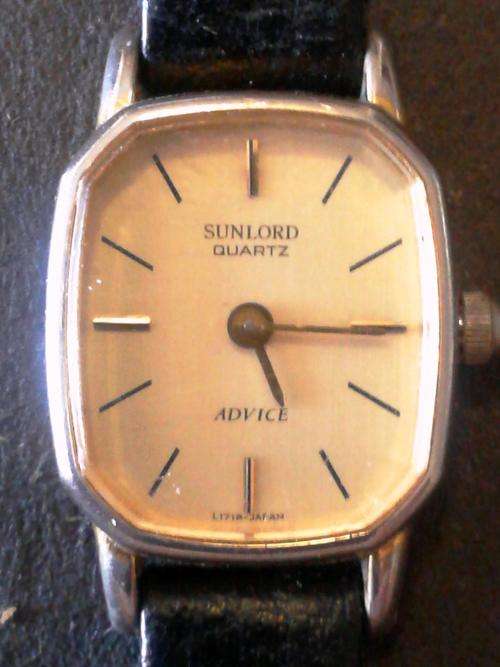 Rare Vintage Mens Sunlord Advice Mens wrist watch Running