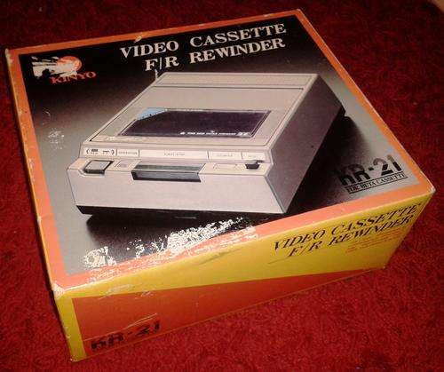 Video  Cassette rewinder Could almost be classified as a collectable item Never used