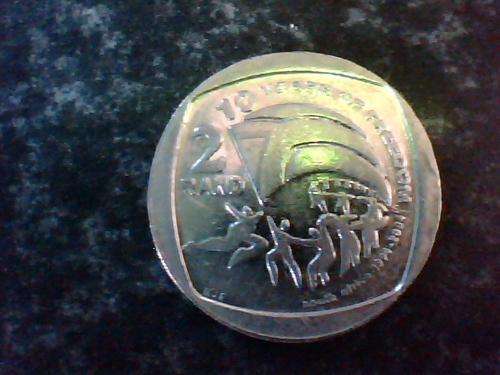 2004 Ten years of freedom R 2 coins