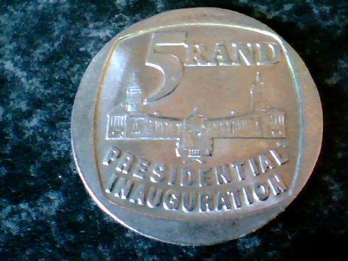 1994 R5 Inaugriation coins