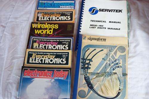 collection of  electronic magazines of the 1980's