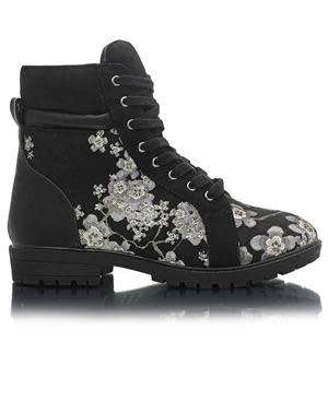 ANKLE BOOTS - BLACK SIZE 4 5 6 7 8