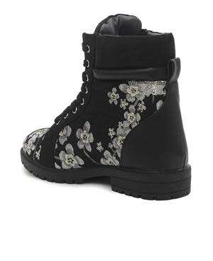 ANKLE BOOTS - BLACK SIZE 4 5 6 7 8