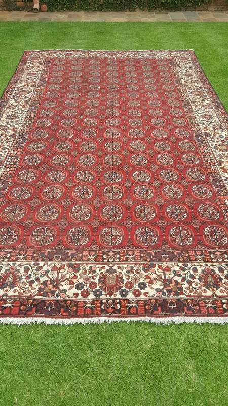 Beautiful Xtra Large New Authentic Bakhtiari Persian Carpet 4.4m x 2.5m Hand Knotted