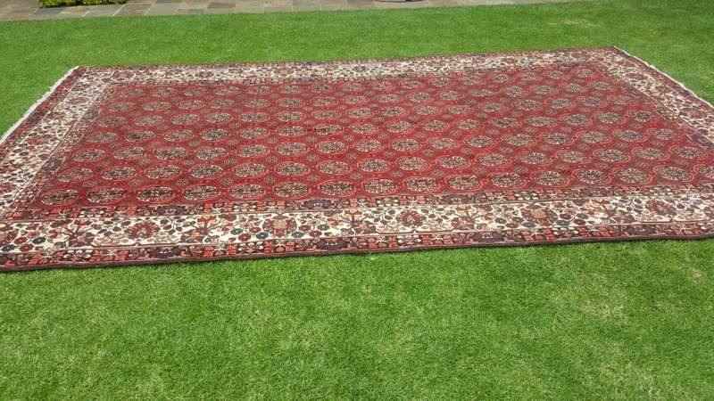 Beautiful Xtra Large New Authentic Bakhtiari Persian Carpet 4.4m x 2.5m Hand Knotted