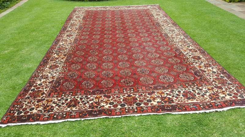 Beautiful Xtra Large New Authentic Bakhtiari Persian Carpet 4.4m x 2.5m Hand Knotted