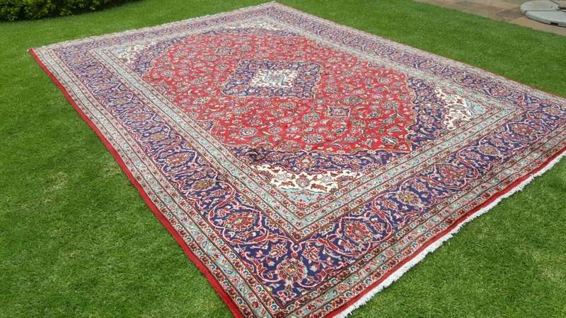 Beautiful Xtra Large New Authentic Kashan Region Persian Carpet 4.0m x 2.95m Hand Knotted
