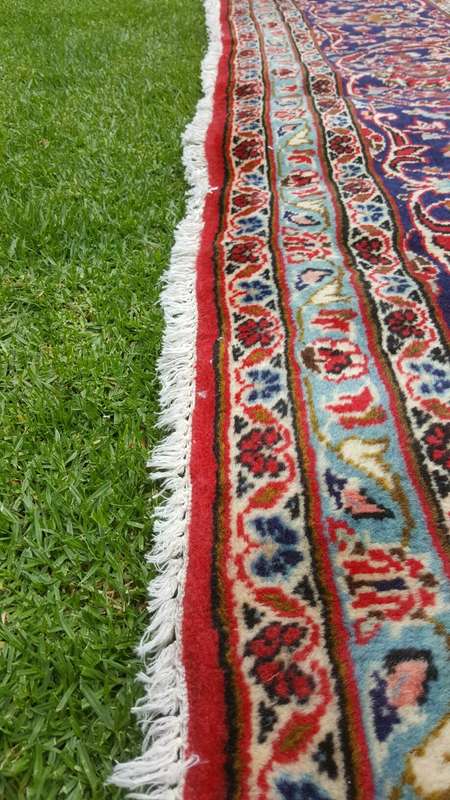 Beautiful Xtra Large New Authentic Kashan Region Persian Carpet 4.0m x 2.95m Hand Knotted