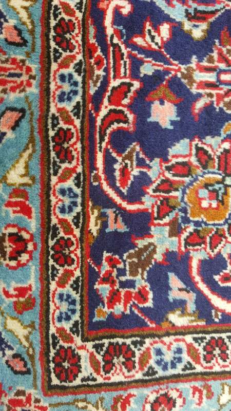 Beautiful Xtra Large New Authentic Kashan Region Persian Carpet 4.0m x 2.95m Hand Knotted