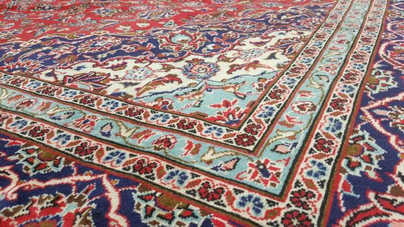 Beautiful Xtra Large New Authentic Kashan Region Persian Carpet 4.0m x 2.95m Hand Knotted