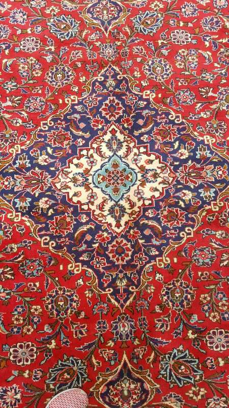 Beautiful Xtra Large New Authentic Kashan Region Persian Carpet 4.0m x 2.95m Hand Knotted