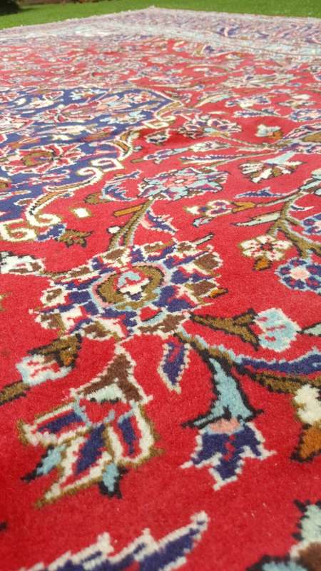 Beautiful Xtra Large New Authentic Kashan Region Persian Carpet 4.0m x 2.95m Hand Knotted