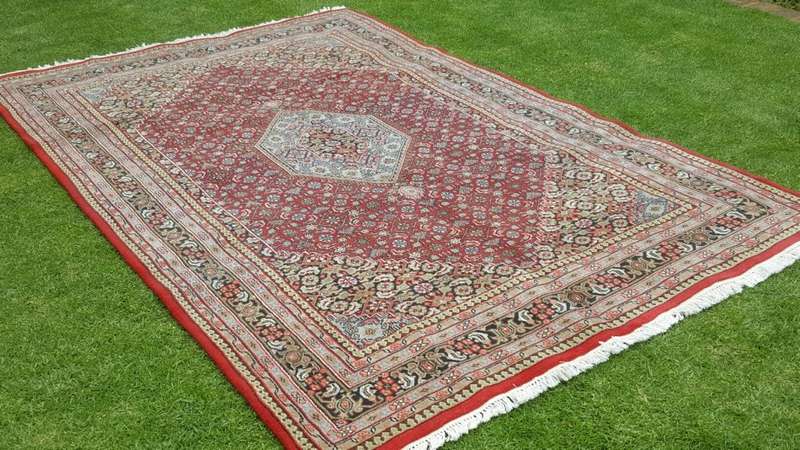 Beautiful Large New Authentic Indo-Bidjan Persian Carpet 3.0m x 2.0m Hand Knotted