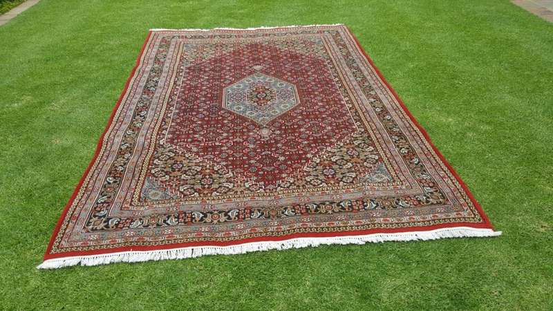 Beautiful Large New Authentic Indo-Bidjan Persian Carpet 3.0m x 2.0m Hand Knotted