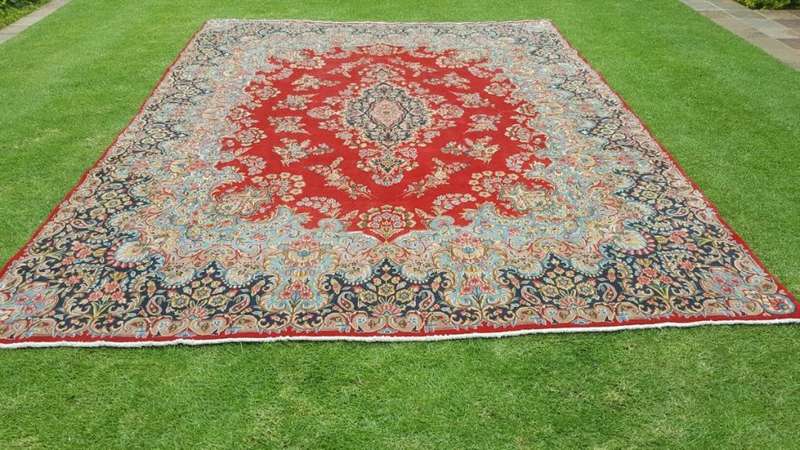 Beautiful Xtra Large New Authentic Kerman Province Persian Carpet 4.0m x 2.95m Hand Knotted