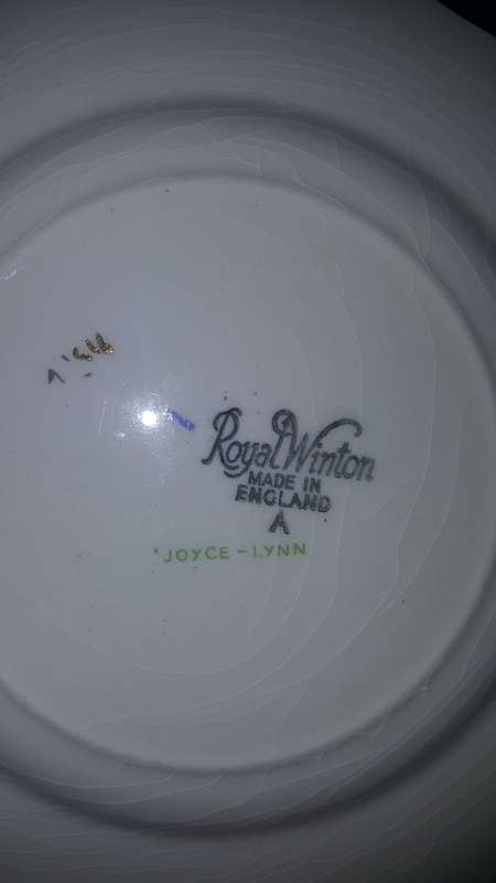 Royal Winton Grimwades Chintz 1950's - " Joyce-Lynn " Tea Trio ! 2 Available