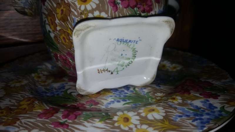 Royal Winton Grimwades Chintz 1928 - " Marguerite " Milk Jug ! Rare 1st Chintz pattern issued