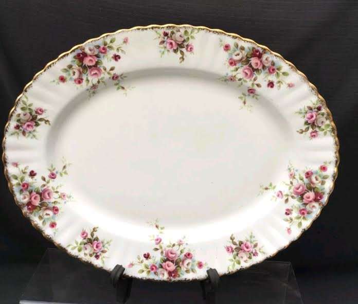 1970 Royal Albert Cottage Garden Large 38cm Serving Platter. Un-used 1st Quality !