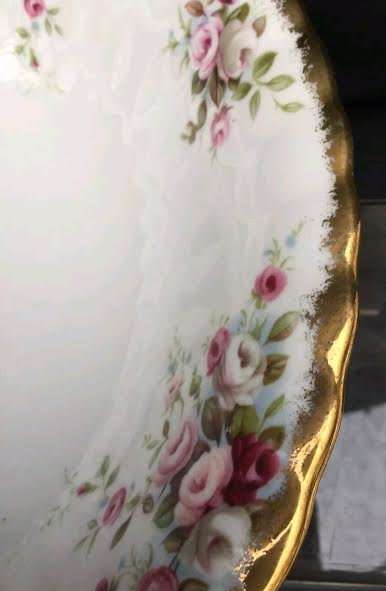 1970 Royal Albert Cottage Garden Large 24cm Open Serving Bowl. Un-used Excellent Condition !