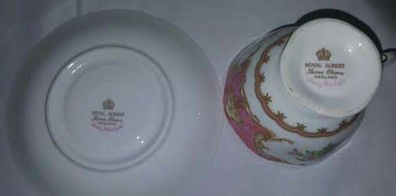 Rare Royal Albert Lady Carlisle Large Cup & Saucer Duo 1st Quality ! No Damage, 5 available!