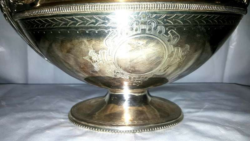 Magnificent Victorian Silver Plated Lidded Tureen