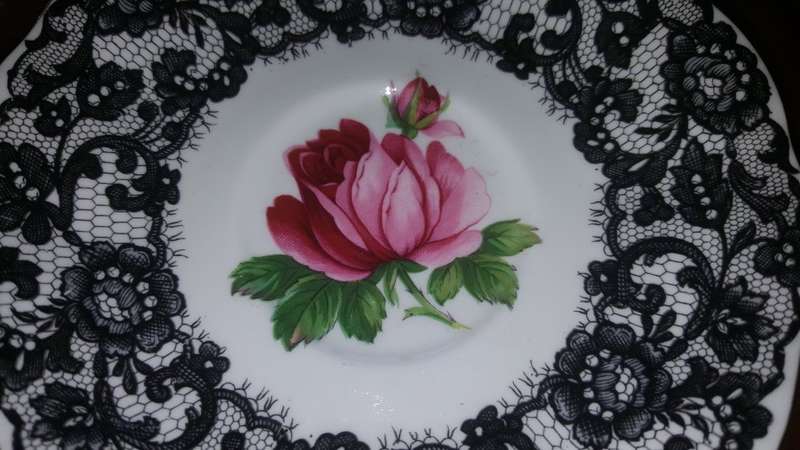 Ultra Rare ! Royal Albert 1950's Senorita Tea Duo. PRISTINE Un-used 1st Quality !