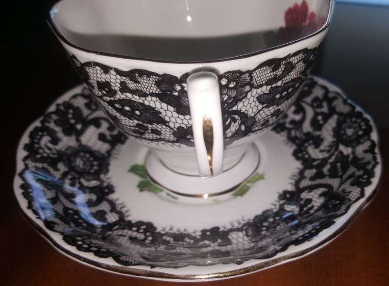 Ultra Rare ! Royal Albert 1950's Senorita Tea Duo. PRISTINE Un-used 1st Quality !
