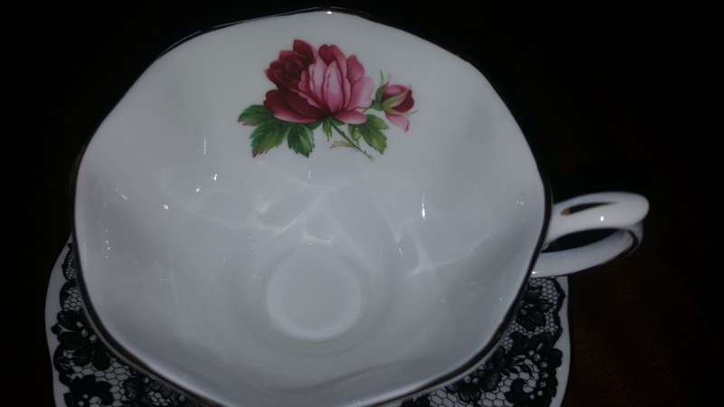 Ultra Rare ! Royal Albert 1950's Senorita Tea Duo. PRISTINE Un-used 1st Quality !