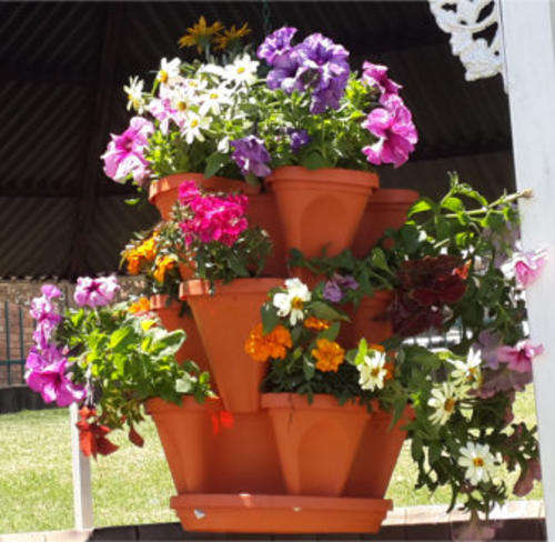 Flower Tower Stacking Pot