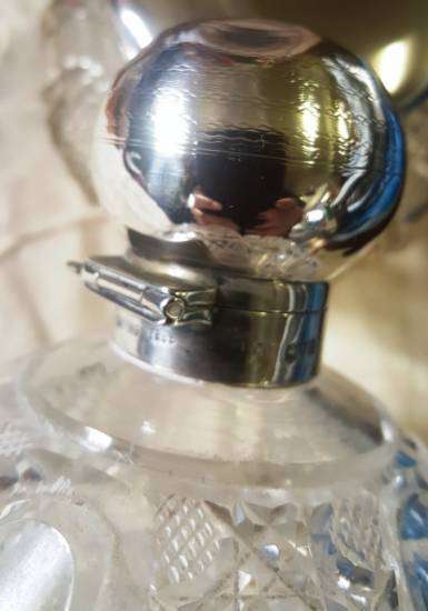 Silver Powder Jar