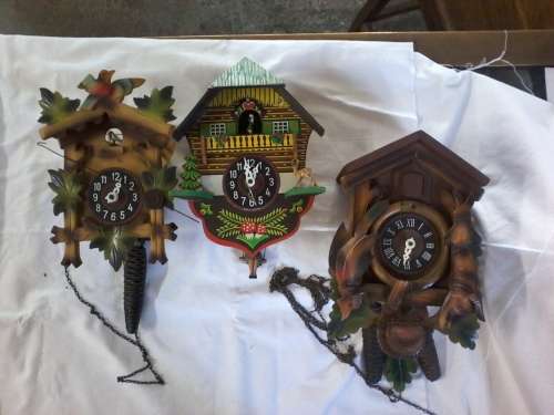 3x Cuckoo clocks (Not Working*)