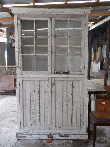 CUPBOARD WITH GLASS DOORS KIM'S CREATIONS