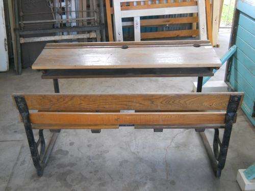 OAK SCHOOL DESK