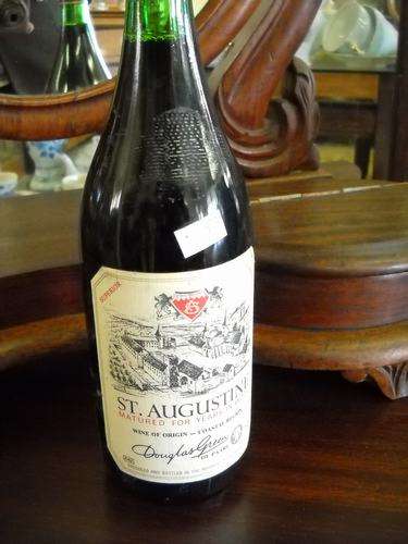 COLLECTABLE DOUGLAS GREEN OF PAARL ST. AUGUSTINE RED WINE  !!!R1 NO RESERVE!!!