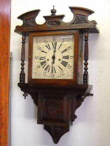 BEAUTIFULLY RESTORED HANGING GRANDFATHER CLOCK **WORKING**