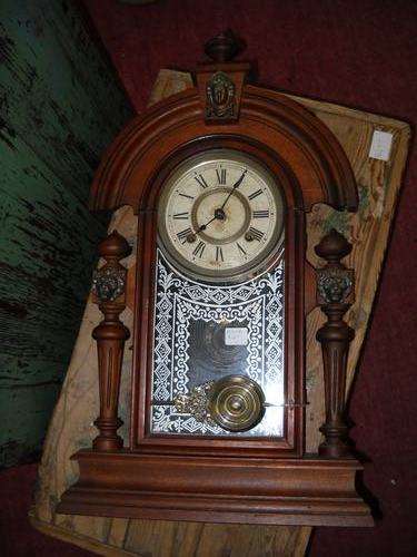 WALL CLOCK-MANUFACTURED BY ANSONIA CLOCK CO. NEW YORK, UNITED STATES OF AMERICA  !!!R1 NO RESERVE!!!