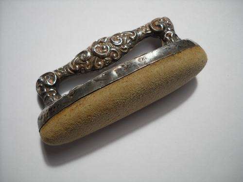 NAIL BUFFER BERMINGHAM HALLMARKED SILVER 1911 !!!R1 NO RESERVE!!!