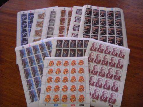 CRAZY PRICE!!! R1 NO RESERVE!!!  TEN SHEETS OF RSA STAMPS