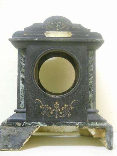 MARBLE MANTLE CLOCK CASING !!!R1 NO RESERVE!!!