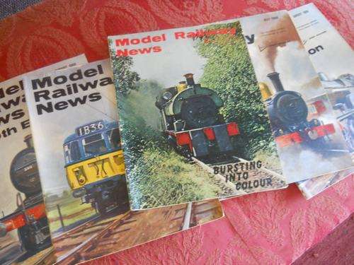 FIVE MAGAZINES - MODEL RAILWAY NEWS