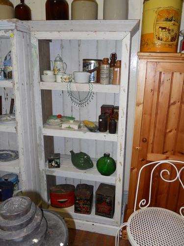 Cute distressed bookcase