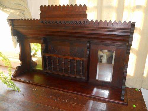 OVERMANTLE MADE FROM AN OLD ORGAN