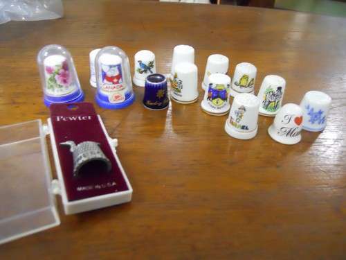 Collection of thimbles crazy R1 no reserve!!!!