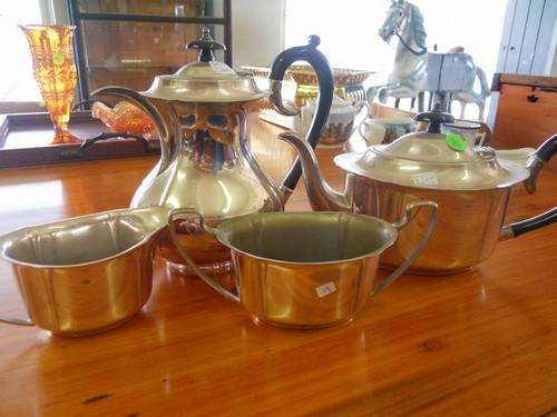 magnificent silver plated tea set!!!!!Crazy R1 no reserve!!!!!!