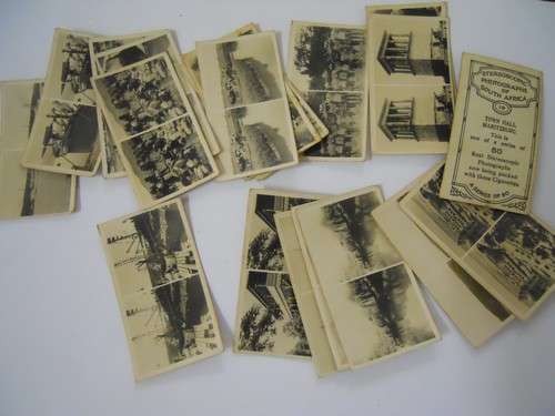 19 cigarette cards  Photographs of south africa
