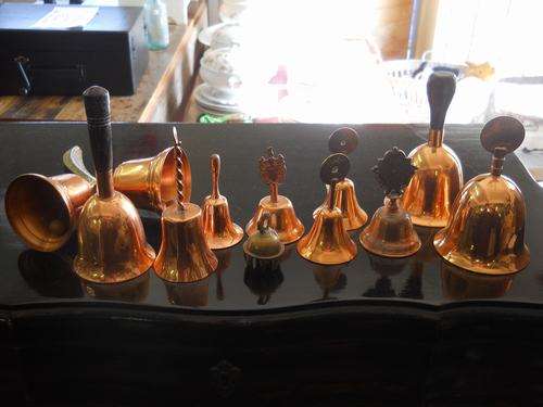 COLLECTION OF  COPPER BELLS !!!R1 NO RESERVE!!!