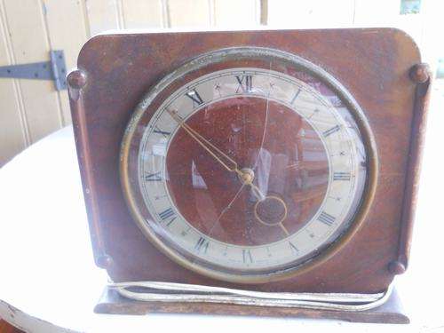 ART DECO ELECTRIC CLOCK - GENALEX - MADE IN ENGLAND !!!R1 NO RESERVE!!!